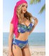 Бански костюм с висока талия от Lilly FJ103i Бански костюм с висока талия от Lilly FJ103i
