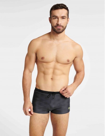 Мъжки бански боксерки 40773 grey
