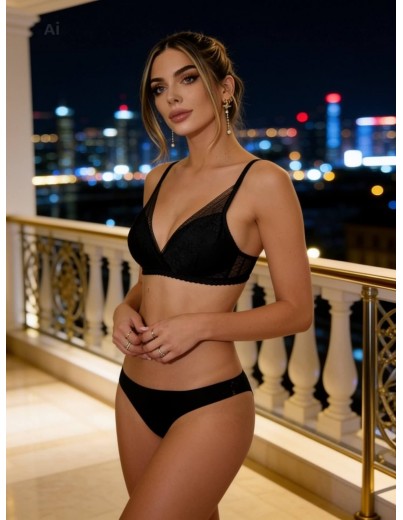 Push-up сутиен без банели 10119 negro Push-up сутиен без банели 10119 negro