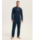 Мъжка пижама с дълъг ръкав от Henderson 43478 59x Мъжка пижама с дълъг ръкав от Henderson 43478 59x