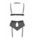 Луксозно еротично бельо от три части Cristalyn set black